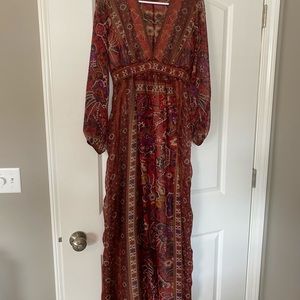 Anthropologie Ranna Gill A-line Maxi Dress Size 0